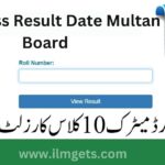 10th Class Result Date Multan Board