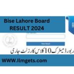 10th Class result Date 2024 Lahore Board